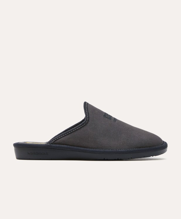 nordikas ZAPATILLAS DE CASA HOMBRE AFELPADO GRIS Tienda