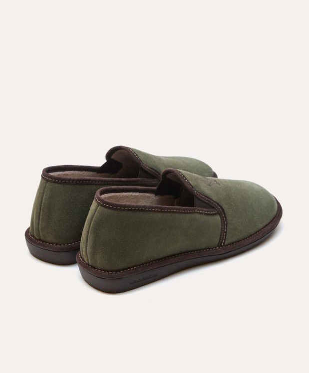 nordikas ZAPATILLAS DE CASA HOMBRE AFELPADO MUSGO Mejor oferta