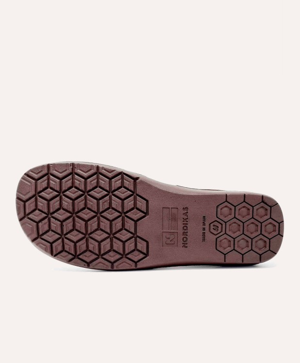 nordikas ZAPATILLAS DE CASA HOMBRE AFELPADO NEGRO Rebajas top