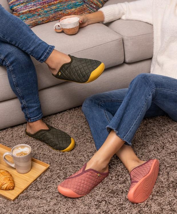nordikas ZAPATILLAS DE CASA HOMBRE BELFORD KAKI Ahorra y exporta