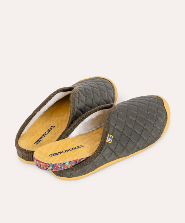 nordikas ZAPATILLAS DE CASA HOMBRE BELFORD KAKI Ahorra y exporta
