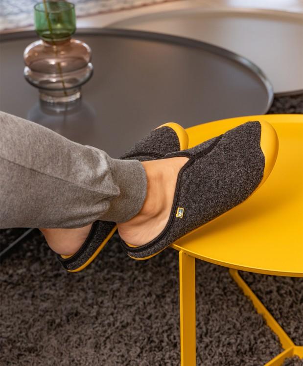 nordikas ZAPATILLAS DE CASA HOMBRE ARTIK NEGRO En oferta