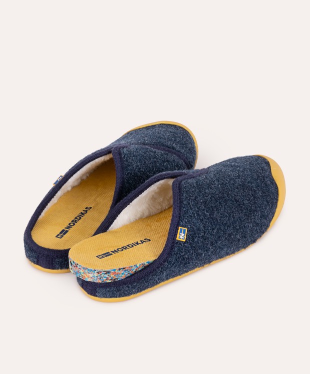 nordikas ZAPATILLAS DE CASA HOMBRE ARTIK MARINO Descuentos del mes