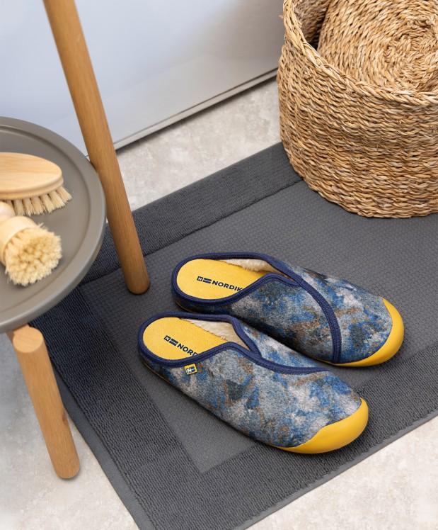 nordikas ZAPATILLAS DE CASA HOMBRE ORION AZUL Precio ultrabajo