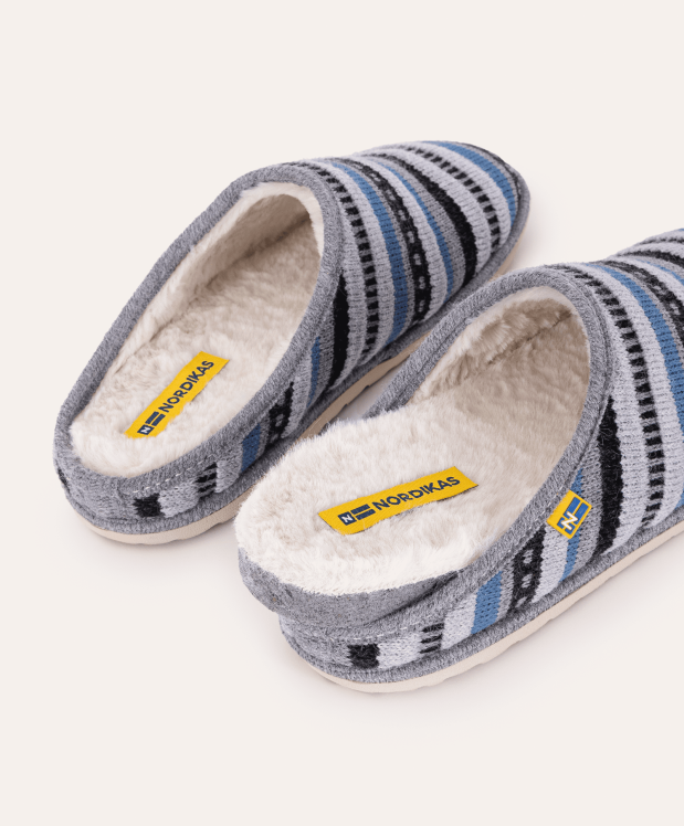 nordikas ZAPATILLAS DE CASA HOMBRE LAPONIA GRIS Outlet