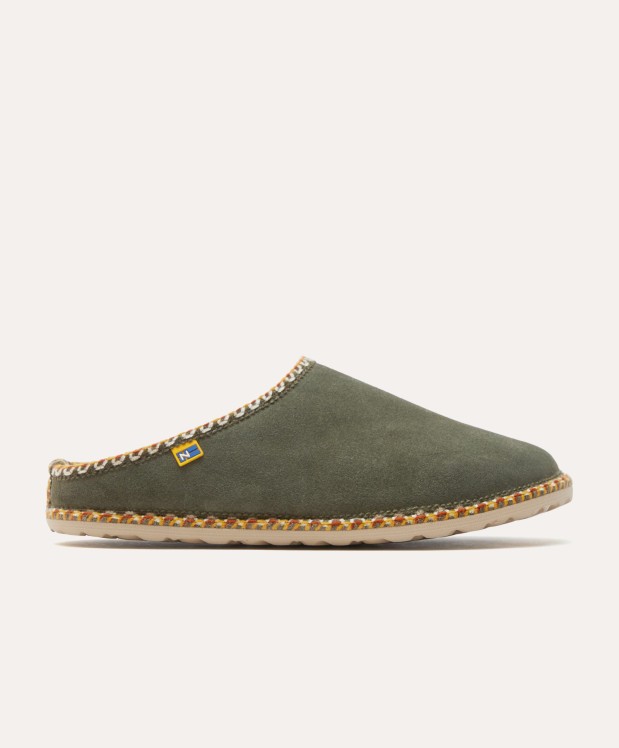 nordikas ZAPATILLAS DE CASA HOMBRE AFELPADO MUSGO Outlet online