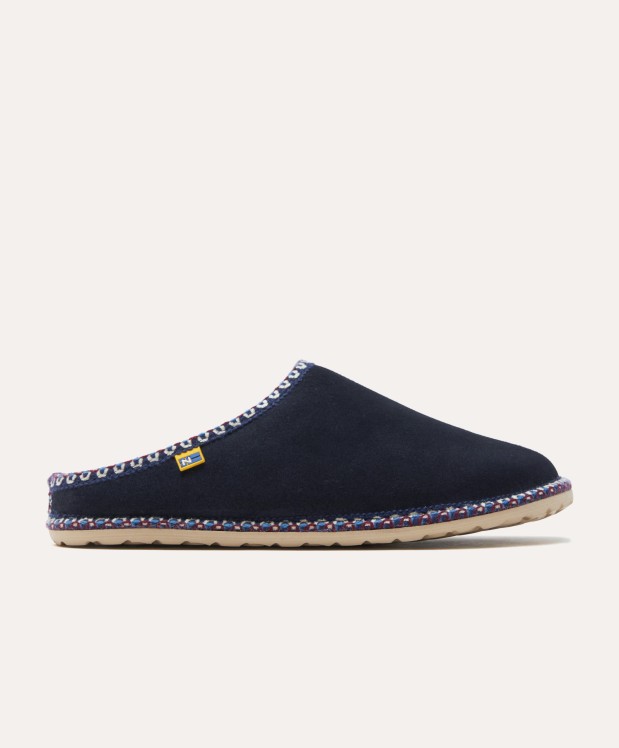 nordikas ZAPATILLAS DE CASA HOMBRE AFELPADO MARINO Rebajas