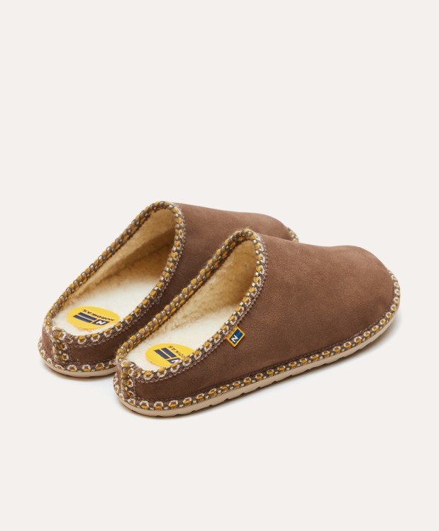 nordikas ZAPATILLAS DE CASA HOMBRE AFELPADO PIEDRA Ofertas