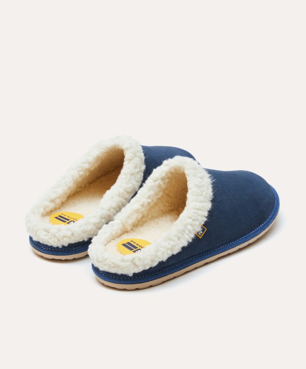 nordikas ZAPATILLAS DE CASA HOMBRE AFELPADO JEANS Venta caliente
