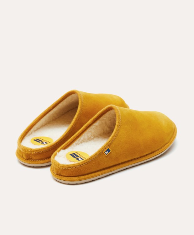 nordikas ZAPATILLAS DE CASA HOMBRE AFELPADO YELLOW Gran oferta