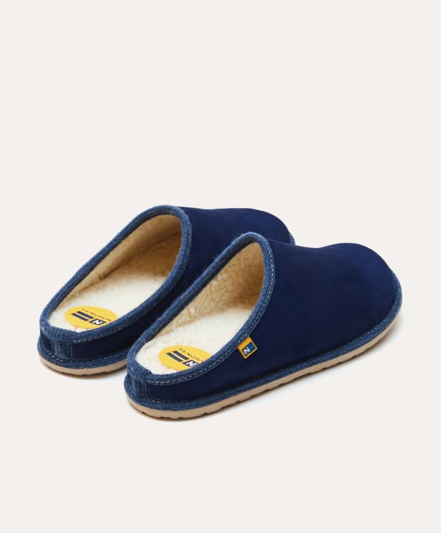 nordikas ZAPATILLAS DE CASA HOMBRE AFELPADO INDICO Rebajas baratas