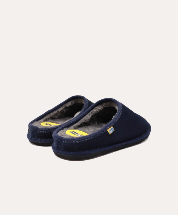 nordikas ZAPATILLAS DE CASA HOMBRE AFELPADO MARINO Tienda