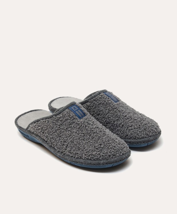 nordikas ZAPATILLAS DE CASA HOMBRE TEDDY GRIS Último día