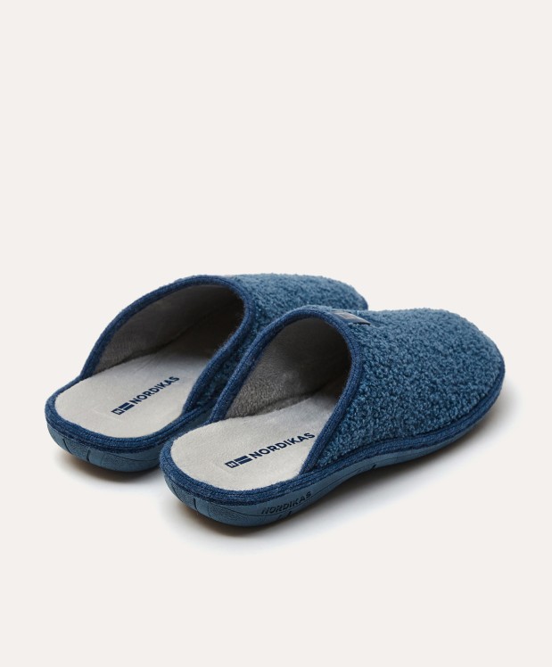 nordikas ZAPATILLAS DE CASA HOMBRE TEDDY DENIM Precio de fábrica