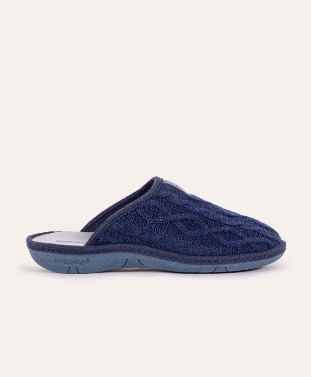 nordikas ZAPATILLAS DE CASA HOMBRE TRENZA MARINO Solo hoy