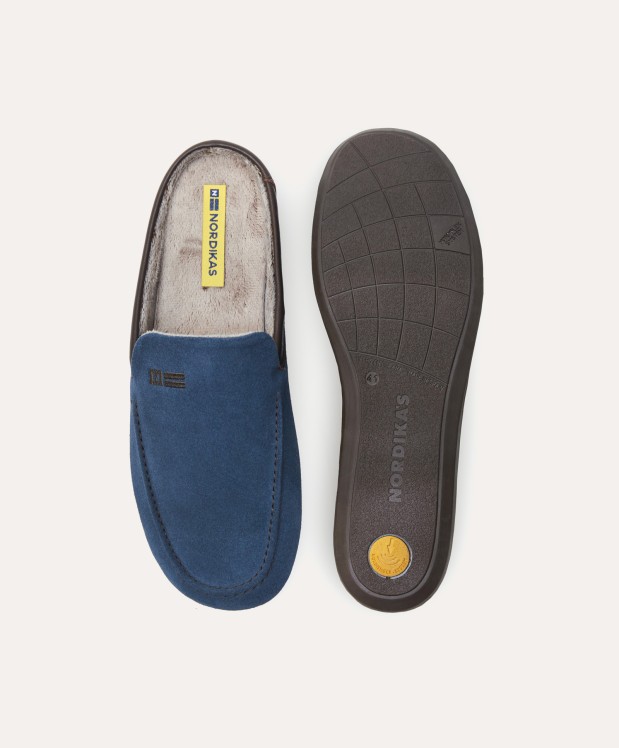 nordikas ZAPATILLAS DE CASA HOMBRE AFELPADO JEANS Solo queda un día