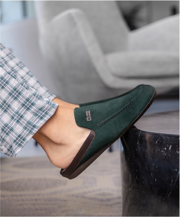 nordikas ZAPATILLAS DE CASA HOMBRE AFELPADO BOTELLA Superdescuento