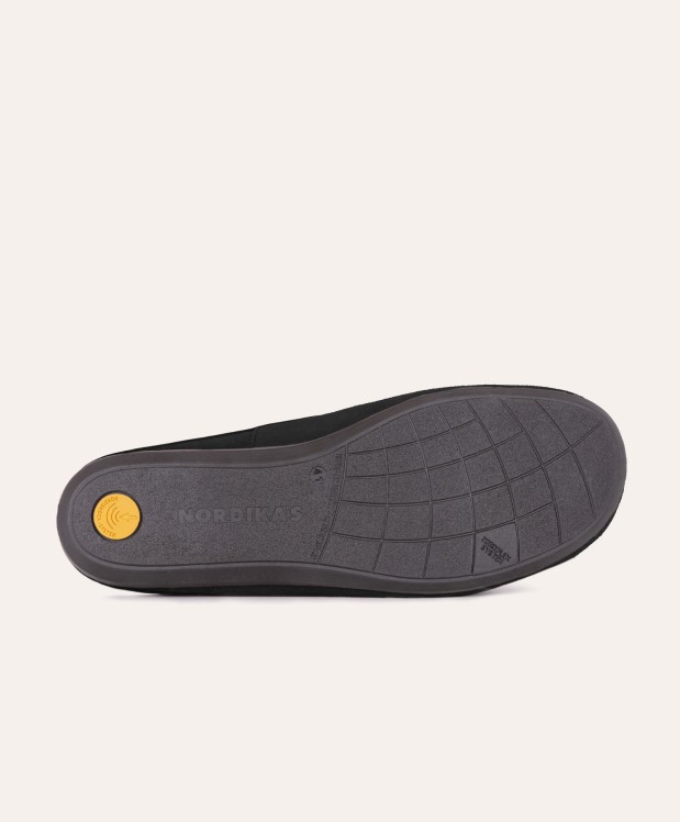 nordikas ZAPATILLAS DE CASA HOMBRE AFELPADO NEGRO DUBLIN NEGRO Grandes descuentos