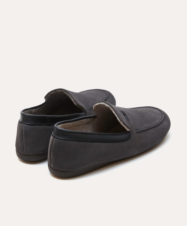 nordikas ZAPATILLAS DE CASA HOMBRE AFELPADO GRIS Envío internacional gratuito