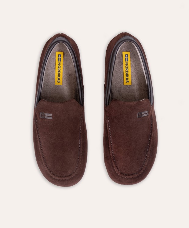 nordikas ZAPATILLAS DE CASA HOMBRE AFELPADO MOKA DUBLIN MOKA Limitado a 3 días