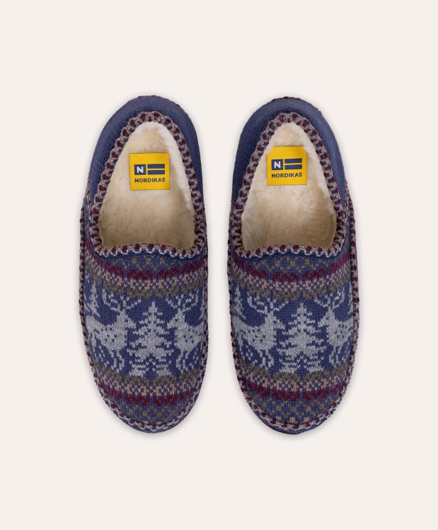 nordikas ZAPATILLAS DE CASA HOMBRE CIERVO MARINO Descuentos del mes