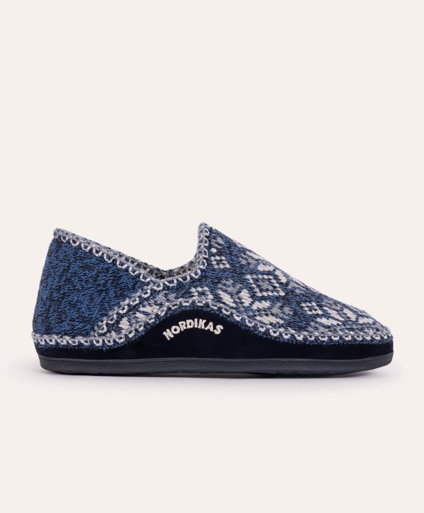 nordikas ZAPATILLAS DE CASA HOMBRE SNOW MARINO Última moda