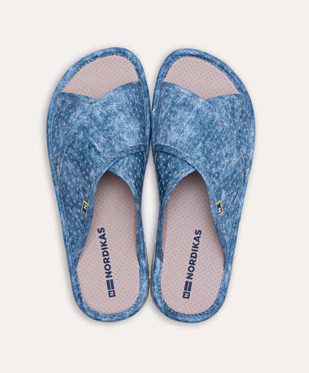 nordikas ZAPATILLAS DE CASA HOMBRE VAQUERO AZUL En línea