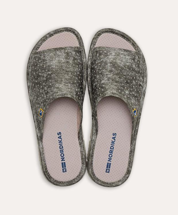 nordikas ZAPATILLAS DE CASA HOMBRE VAQUERO KAKI Outlet