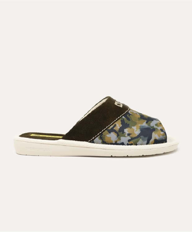 nordikas ZAPATILLAS DE CASA HOMBRE SAFARI KAKI Ofertas