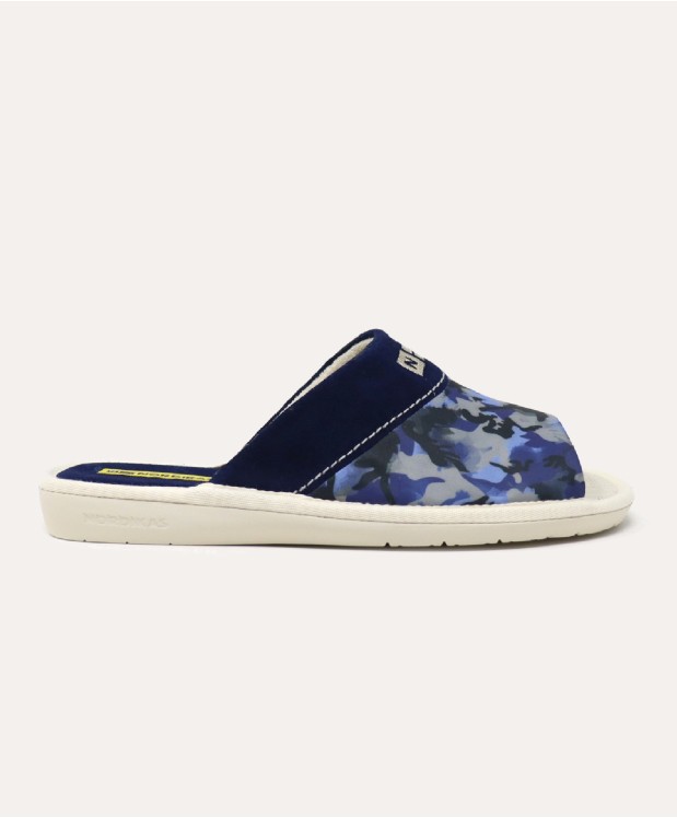 nordikas ZAPATILLAS DE CASA HOMBRE SAFARI AZUL Venta caliente