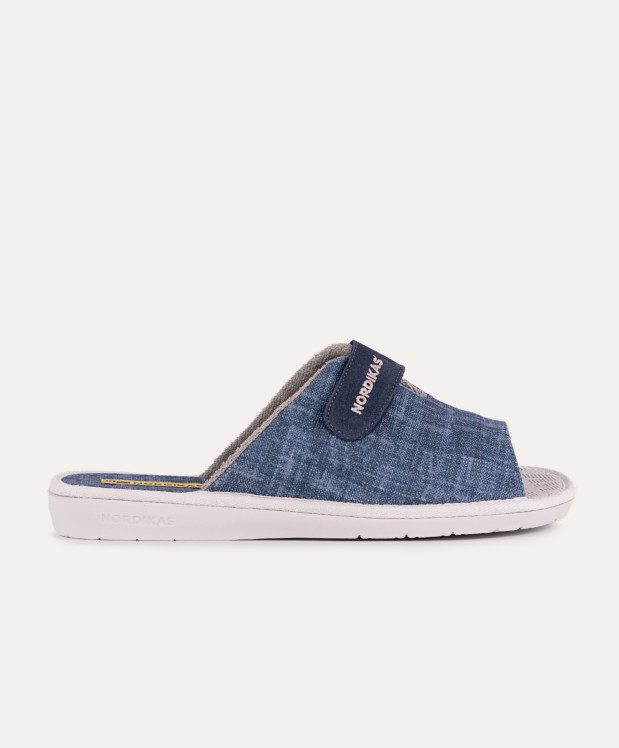 nordikas ZAPATILLAS DE CASA HOMBRE TEJANO AZUL Gran oferta