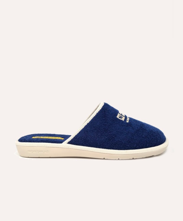 nordikas ZAPATILLAS DE CASA HOMBRE TOALLA MARINO Los más vendidos