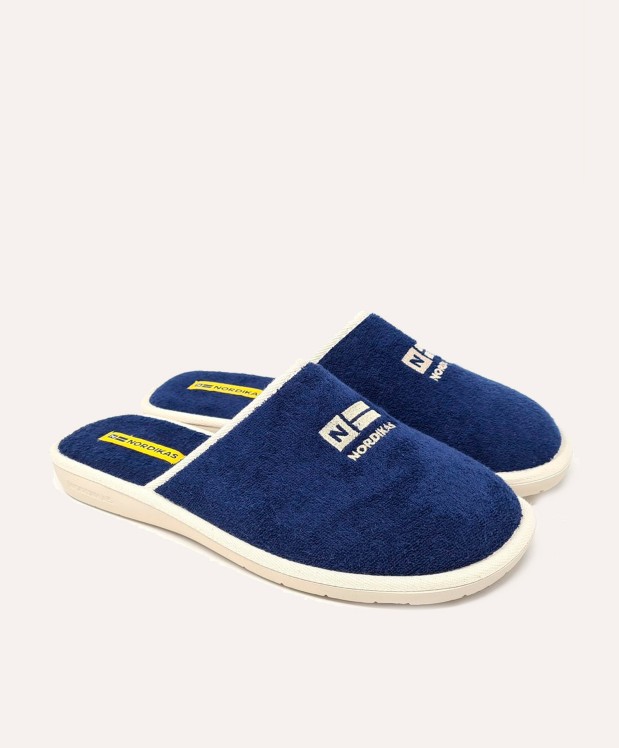nordikas ZAPATILLAS DE CASA HOMBRE TOALLA MARINO Los más vendidos