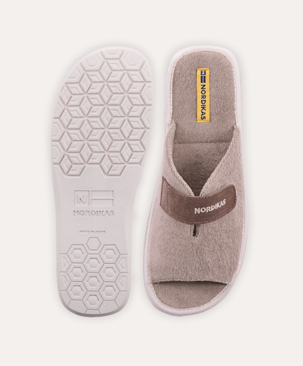 nordikas ZAPATILLAS DE CASA HOMBRE TOALLA ARENA Tienda