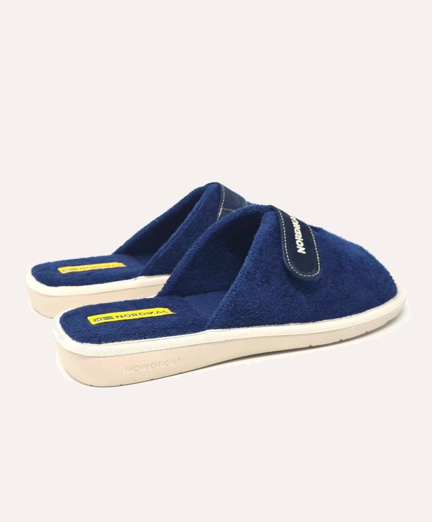 nordikas ZAPATILLAS DE CASA HOMBRE TOALLA MARINO Tienda