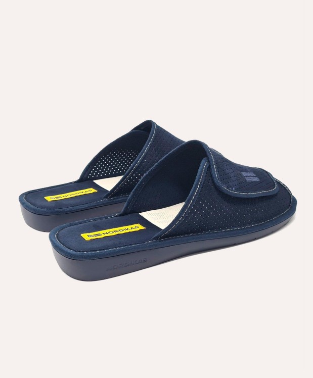 nordikas ZAPATILLAS DE CASA HOMBRE MICRO MARINO Mejor oferta