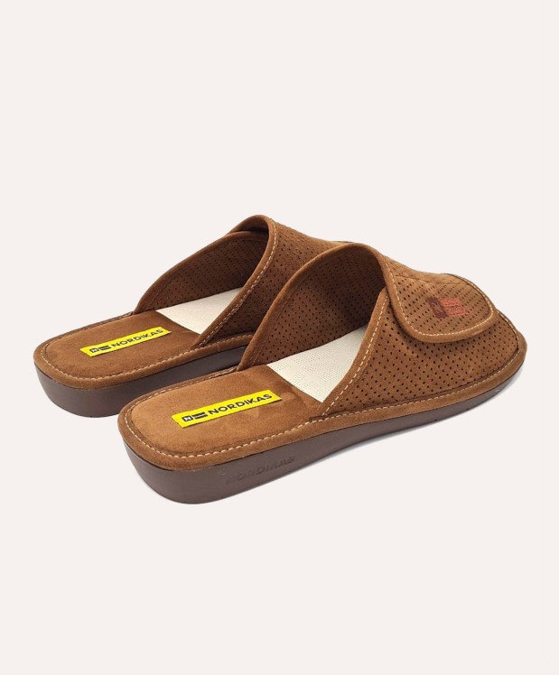 nordikas ZAPATILLAS DE CASA HOMBRE MICRO CUERO Rebajas online