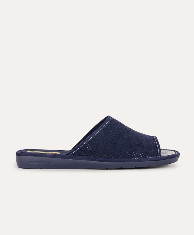 nordikas ZAPATILLAS DE CASA HOMBRE MICRO MARINO Envío gratis