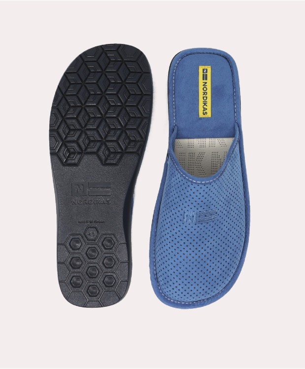 nordikas ZAPATILLAS DE CASA HOMBRE MICRO DENIM Envío gratis