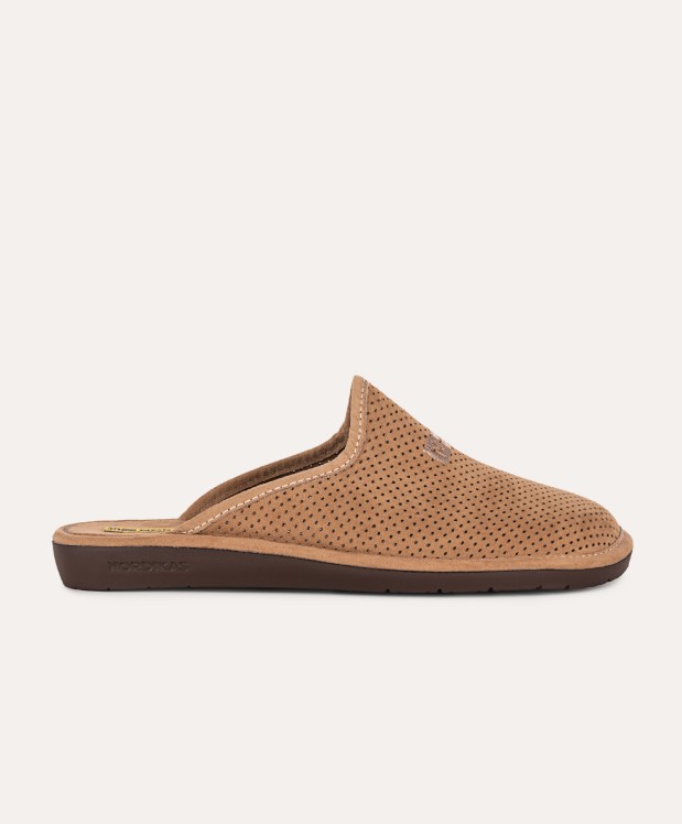 nordikas ZAPATILLAS DE CASA HOMBRE MICRO CASTAÑO COMPRAR AHORA