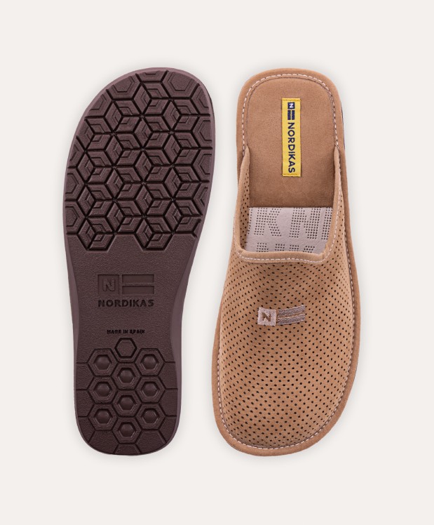 nordikas ZAPATILLAS DE CASA HOMBRE MICRO CASTAÑO COMPRAR AHORA