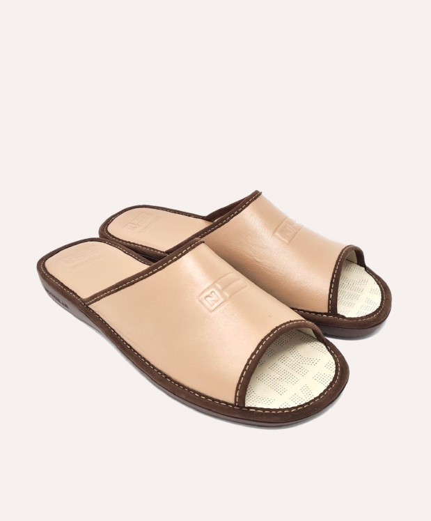 nordikas ZAPATILLAS DE CASA HOMBRE DUBLIN TAUPE Último día