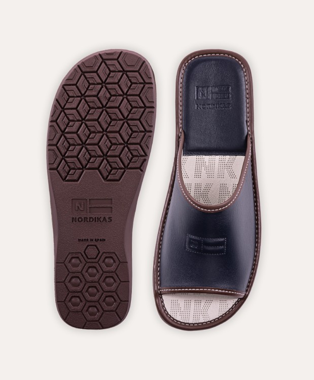 nordikas ZAPATILLAS DE CASA HOMBRE DUBLIN MARINO Promoción por tiempo limitado