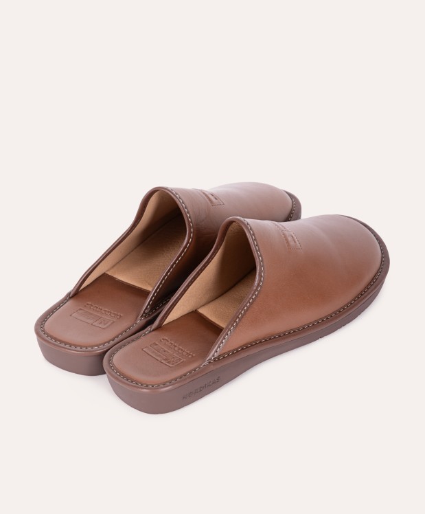 nordikas ZAPATILLAS DE CASA HOMBRE DUBLIN CUERO Promoción trimestral