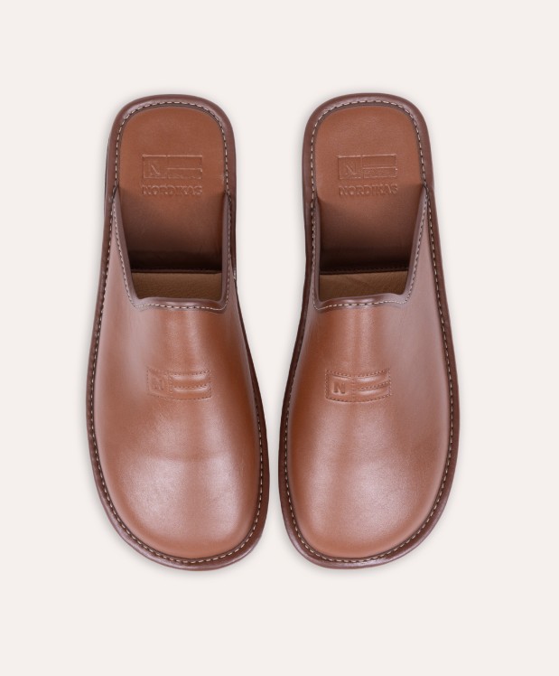 nordikas ZAPATILLAS DE CASA HOMBRE DUBLIN CUERO Promoción trimestral