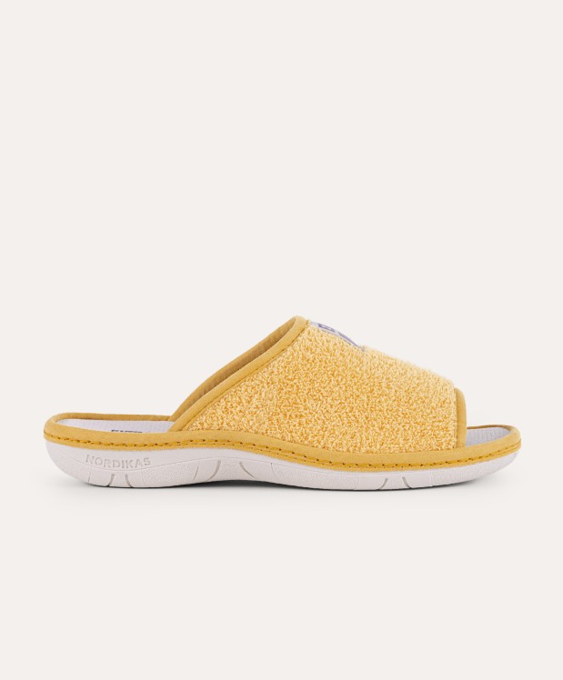 nordikas ZAPATILLAS DE CASA HOMBRE RIZO MOSTAZA Superdescuento