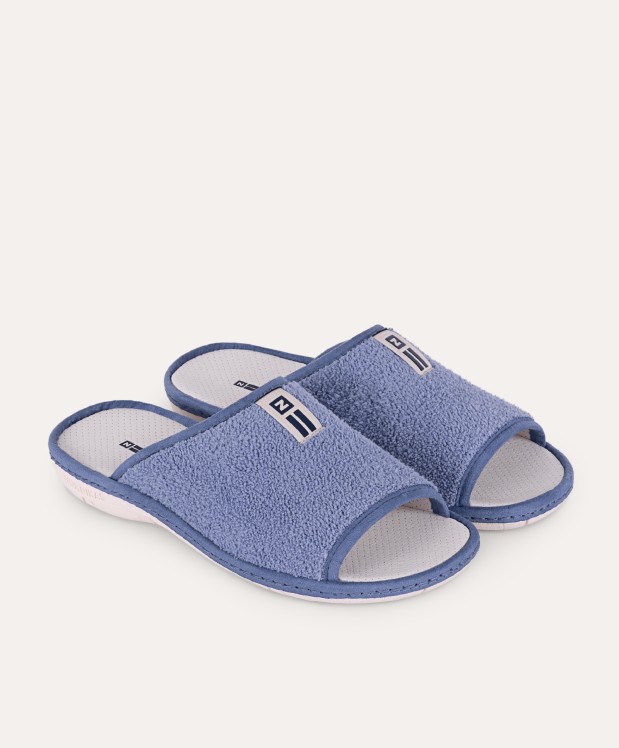 nordikas ZAPATILLAS DE CASA HOMBRE RIZO AZUL Liquidación