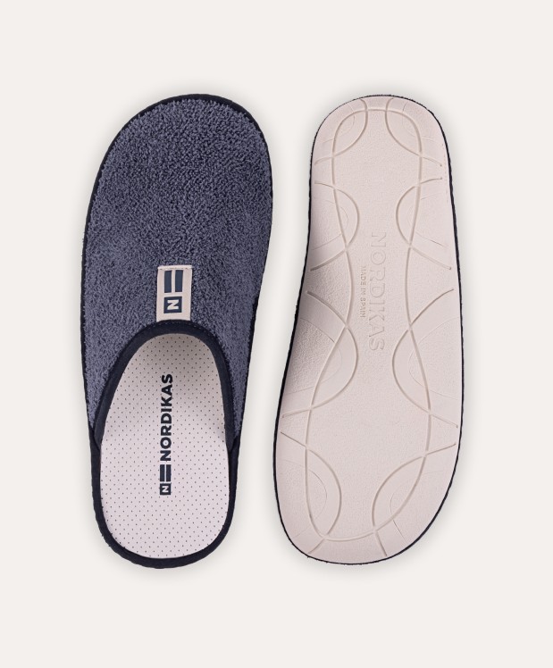 nordikas ZAPATILLAS DE CASA HOMBRE RIZO DENIM Tienda de fábrica