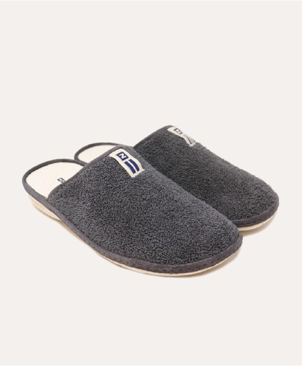 nordikas ZAPATILLAS DE CASA HOMBRE RIZO GRIS