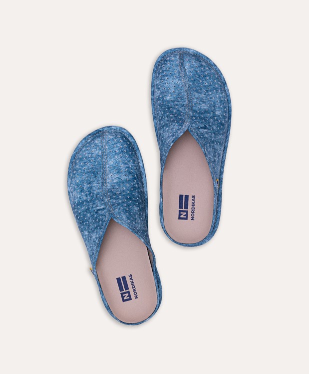 nordikas ZAPATILLAS DE CASA HOMBRE VAQUERO AZUL Precios de Black Friday
